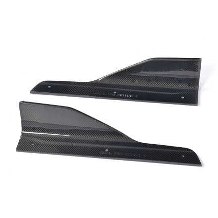 Kolfiber Side Splitter till BMW F30 och F31 med M-Paket