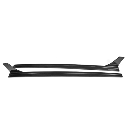 Kolfiber side skirts med hg fena till Audi S3, A3-Sline and RS3 8V Sedan 2014->